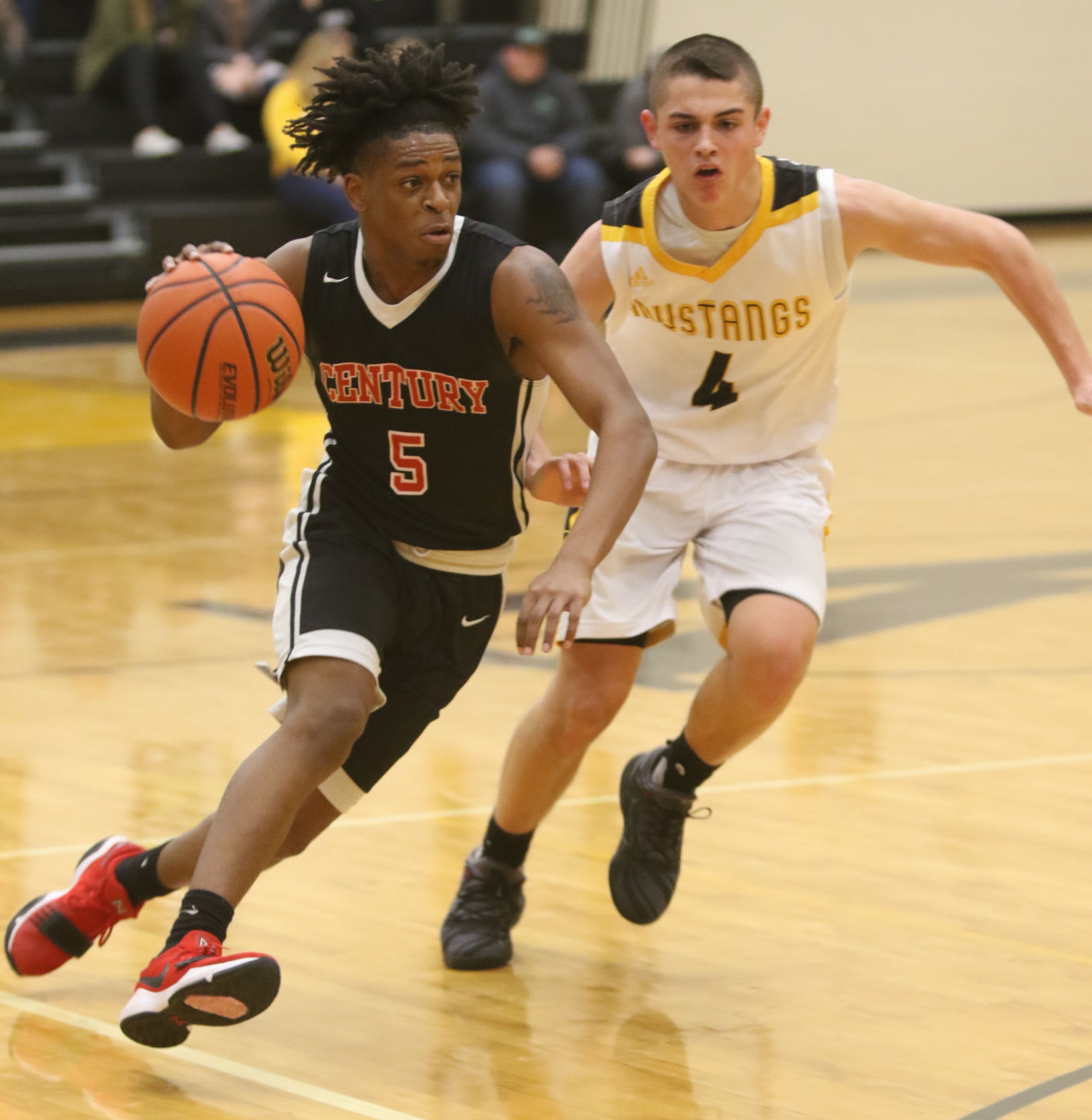 Boys basketball - 21st Century at Kouts